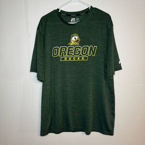 Russell Athletic Dark Green Oregon Ducks Tee
